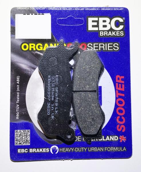 Super Soco TC brake pads (organic) front